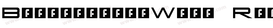BrookscriptWide Regular字体转换